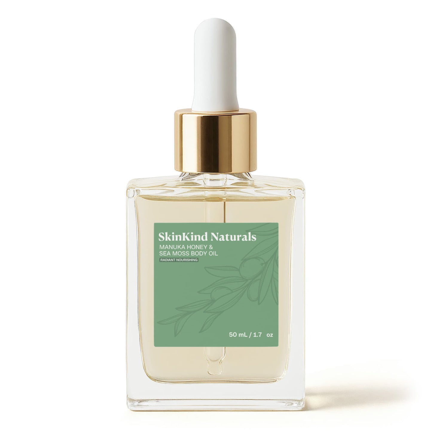 SkinKind Naturals Manuka Honey Sea Moss Post-Shave Oil