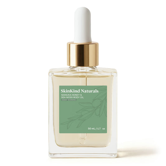 SkinKind Naturals Manuka Honey Sea Moss Post-Shave Oil