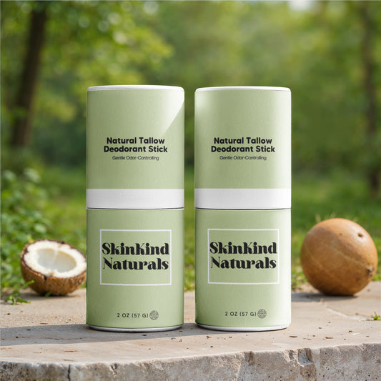 SkinKind Naturals 2 Pack Natural Tallow Deodorant Stick